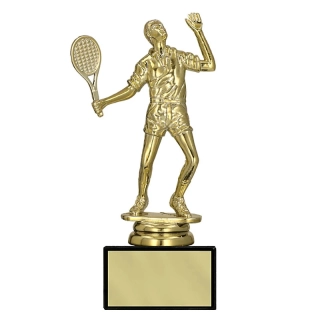 Tenista - Športová trofej na podstavci s vlastným textom