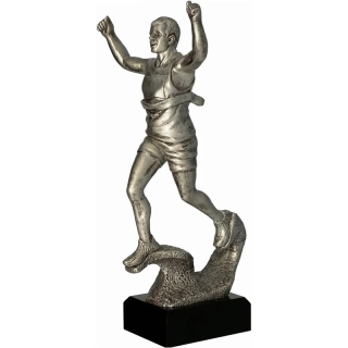 Maratón: Bežec - Víťazná trofej na podstavci s vlastným textom: 28cm