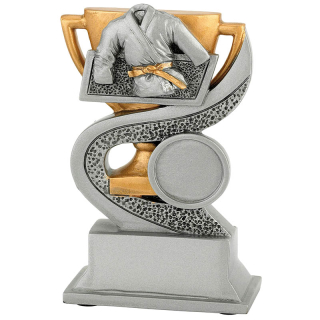 Trofej Bojové športy: Odlievaná soška - 12 cm