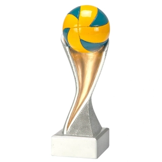 Volejbal - Víťazná trofej na podstavci s vlastným textom: 19,5 cm