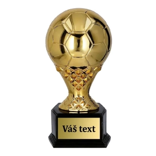 Trofej – figúrka futbalovej lopty „Best Player“ (24 cm)