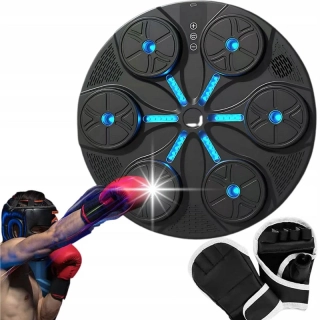 Elektronický boxerský terč so svetelnými zónami 35 cm + rukavice